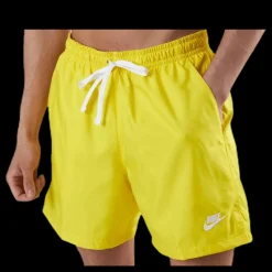 Nike Basic Short Flow White/Yellow Gul