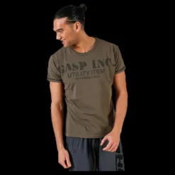 Sale GASP Basic utility tee Green Grön