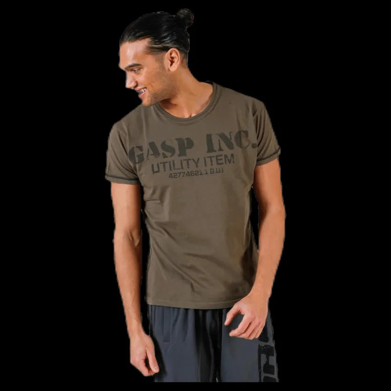 Sale GASP Basic utility tee Green Grön