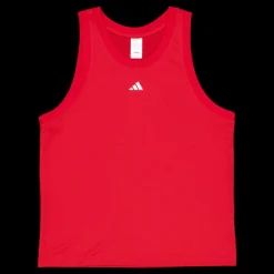 Discount adidas Basketball Legends Tank Top Better Scarlet / White Röd