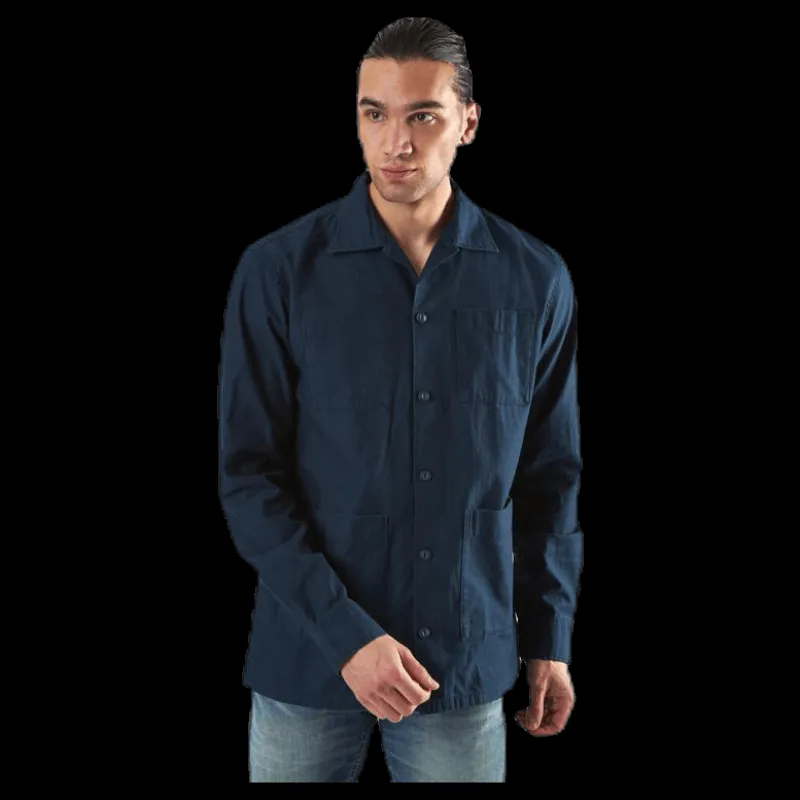 Clearance Jack & Jones Bastian Shirt Ls Blue Blå
