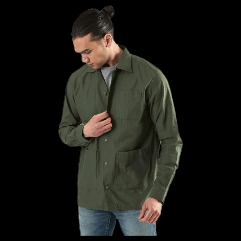 Clearance Jack & Jones Bastian Shirt Ls Green Grön