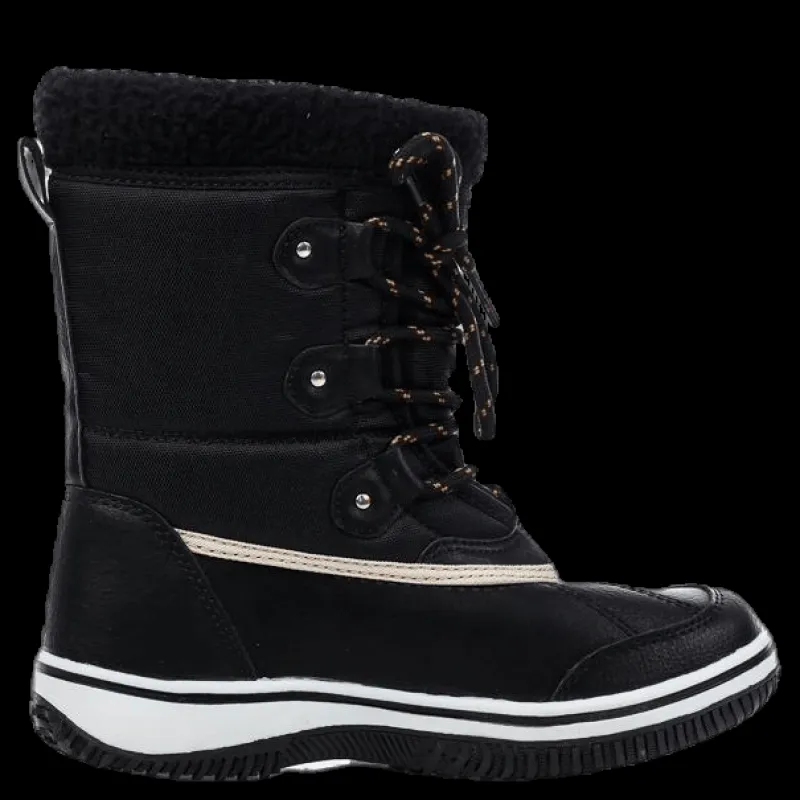 Kappa Bates Mid Cut Junior White/Black Vit och Svart Clearance