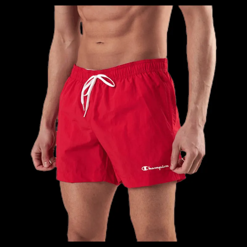 Clearance Champion Beachshort Red Röd