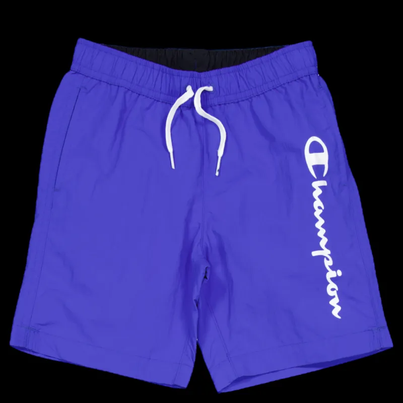 Champion Beachshorts Dazzling Blue Lila Outlet
