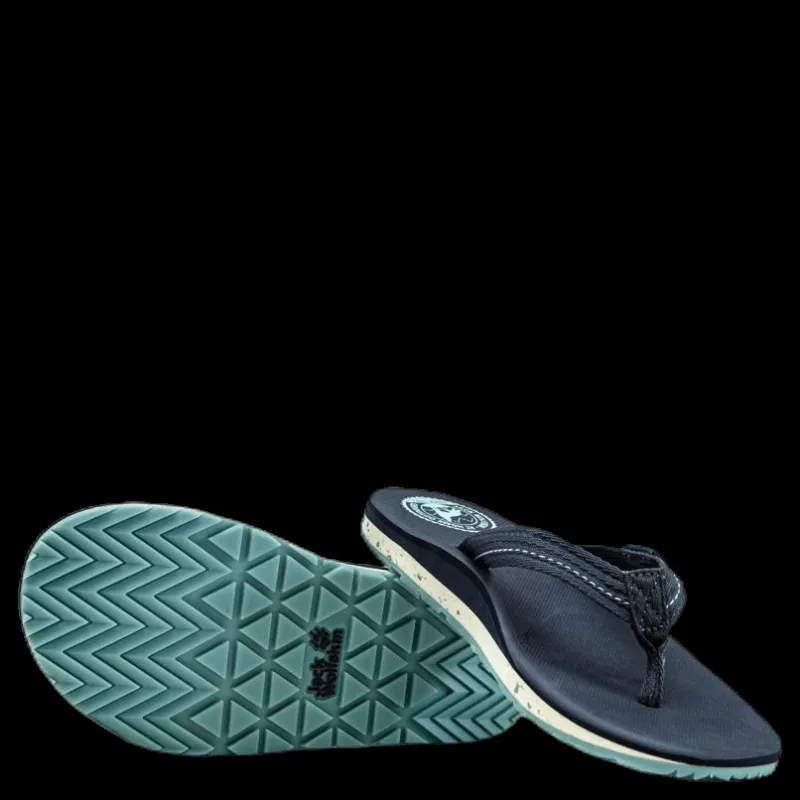 Hot Jack Wolfskin Beachster Green/Grey Grön och Grå