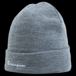 Champion Beanie Cap New Dark Graphite Grå Discount