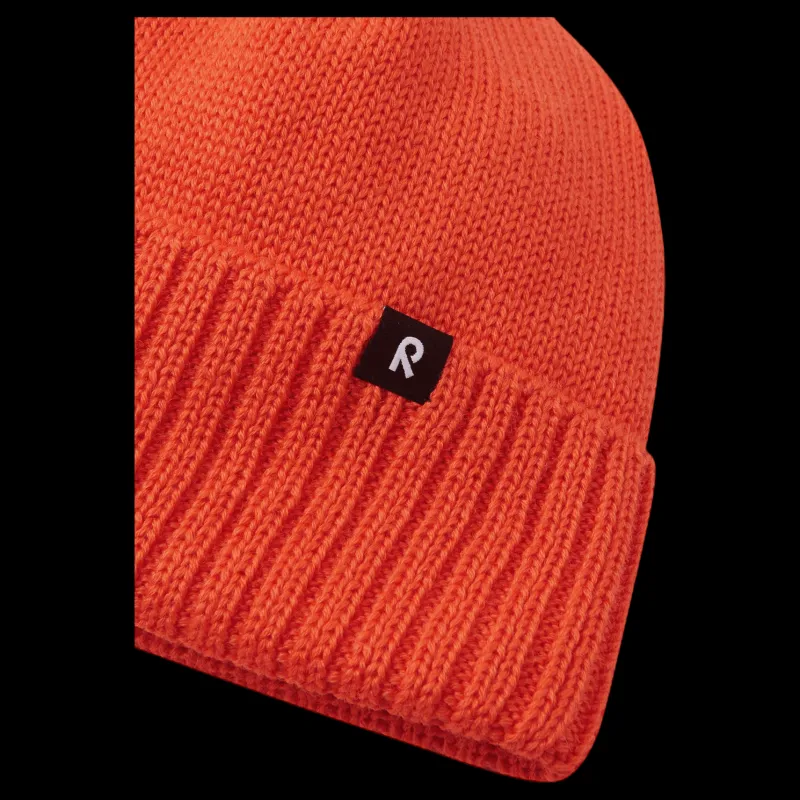 Reima Beanie Kalotti Red Orange Röd och Orange