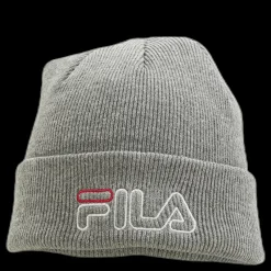 Fila Beanie Leniar Outline Logo Grey Grå Best