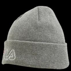 Fila Beanie Leniar Outline Logo Grey Grå Best
