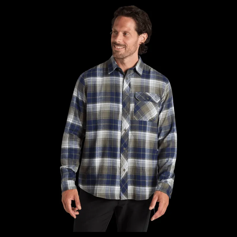Outlet Tuxer Beaver Creek Shirt Granite Green Flerfärgad