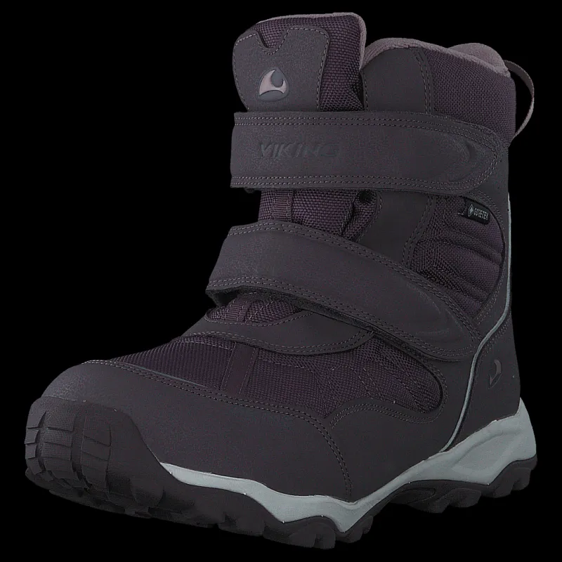 Outlet Viking Beito Warm GTX Plum/Dusty Pink Svart