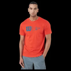 Sale Wilson Bela Hype Tech Tee Fiesta Orange