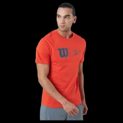 Sale Wilson Bela Hype Tech Tee Fiesta Orange