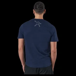Outlet Wilson Bela Itw Tech Tee Maritime Blue Blå