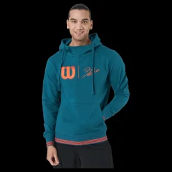 Wilson Bela Po Hoody-slimfit Blue Coral/fiesta Turkos Sale