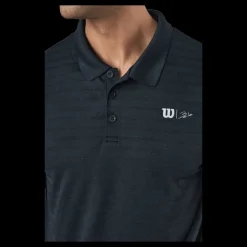Hot Wilson Bela Stripe Polo Ii Black Svart