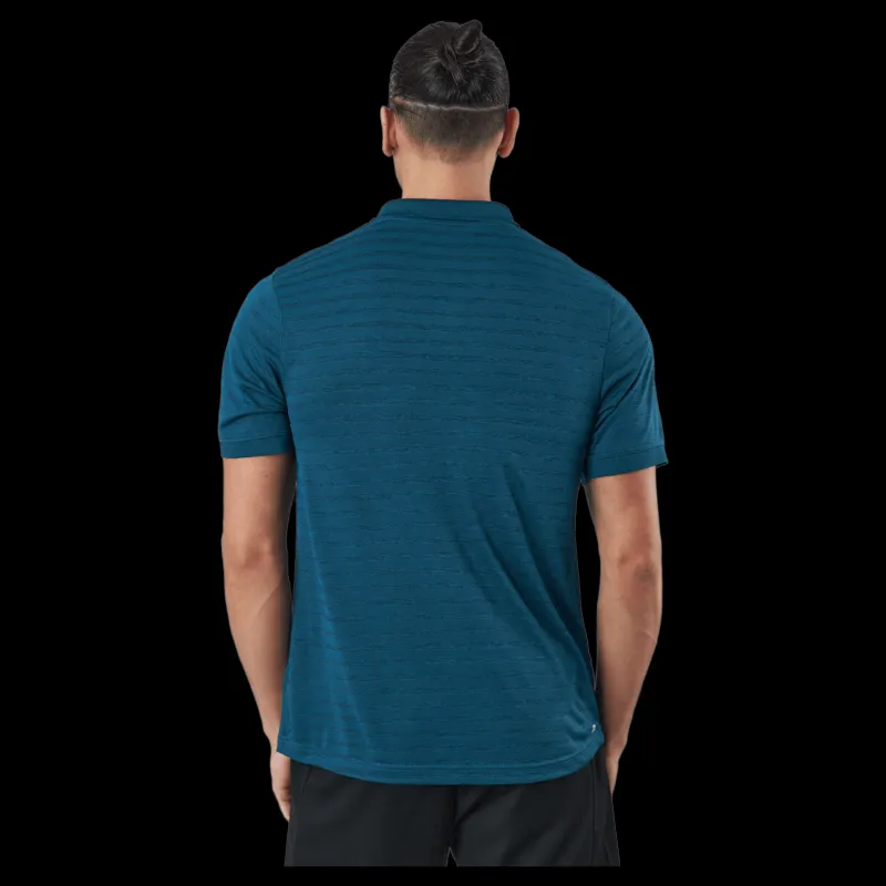 Wilson Bela Stripe Polo Ii Blue Coral Blå Online