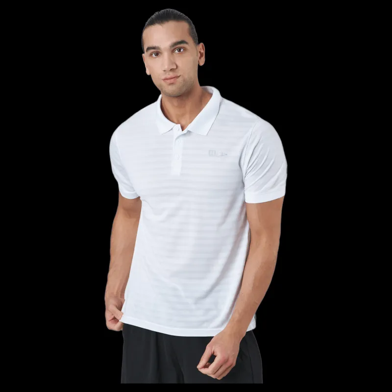Wilson Bela Stripe Polo Ii White Vit Outlet