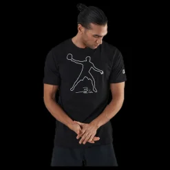 Wilson Bela Tech Tee Black Svart Discount