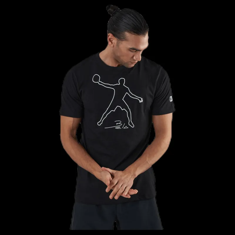Wilson Bela Tech Tee Black Svart Discount