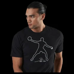 Wilson Bela Tech Tee Black Svart Discount