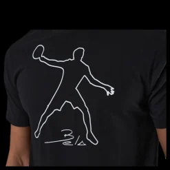 Wilson Bela Tech Tee Black Svart Discount