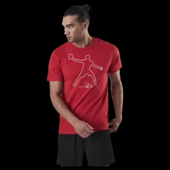 Discount Wilson Bela Tech Tee Red Röd