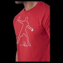 Discount Wilson Bela Tech Tee Red Röd