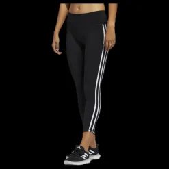 adidas Believe This 2.0 3 Stripe 7/8 Tight Black / White Svart Best