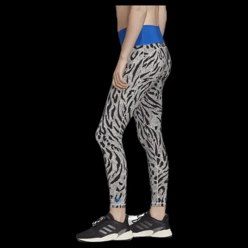 adidas Believe This Tight P Blue/Grey Flerfärgad Hot