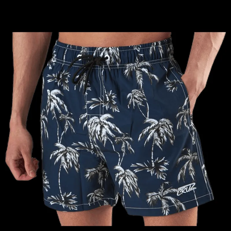 Outlet Cruz Bellamy Safari Boardshorts Blue Blå