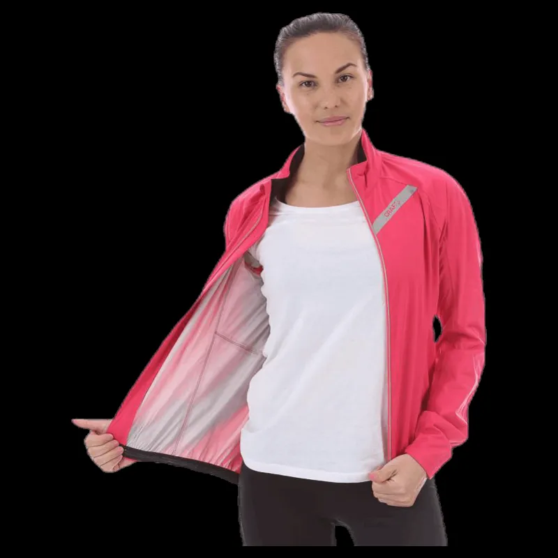 New Craft Belle Rain Jacket Pink Rosa