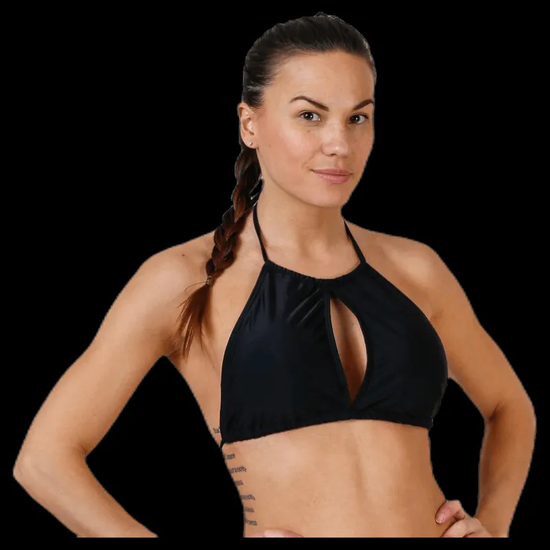 Pieces Belma Bikini Bra Top Black Svart Hot