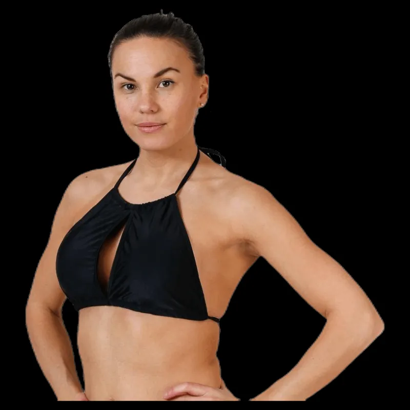 Pieces Belma Bikini Bra Top Black Svart Hot
