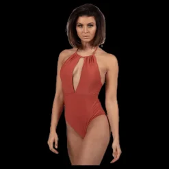 Pieces Belma Swimsuit Red Röd Online
