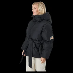 Svea Beltet Short Padded Hood Jacke Black New