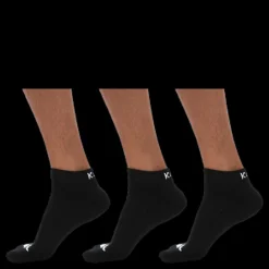 Outlet Kappa Ben 3-Pack Footies Black Svart
