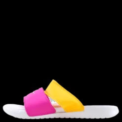 Clearance Nike Bennassi Duo Ultra Slide Pink/White/Yellow Rosa