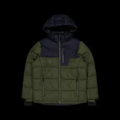 Tuxer Bergamo Jacket Dark Olive Flerfärgad Discount