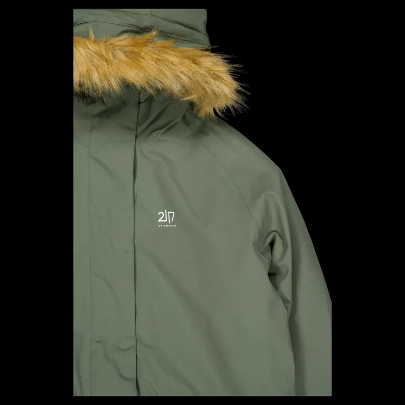 Outlet 2117 of Sweden Bergsäng Jacket Women Forrest Green