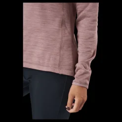 Kari Traa Berthe Midlayer Half Zip Taupe Brun New