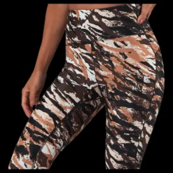 Casall Better High Waist 7/8 Tights Black/Beige Svart och Beige