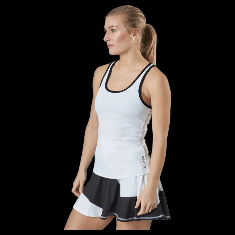 BOW19 Betty Top White/black Flerfärgad Discount