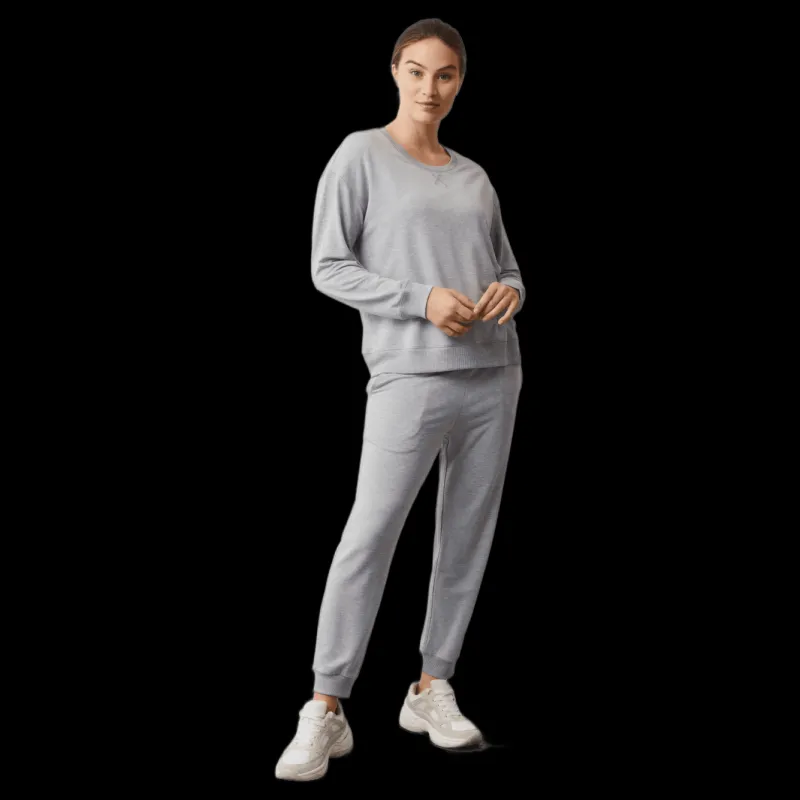 Boob Bff Jogger Grey Melange Grå Outlet