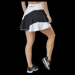 BOW19 Bianca /print Skirt Big Stripe White/black Vit Discount