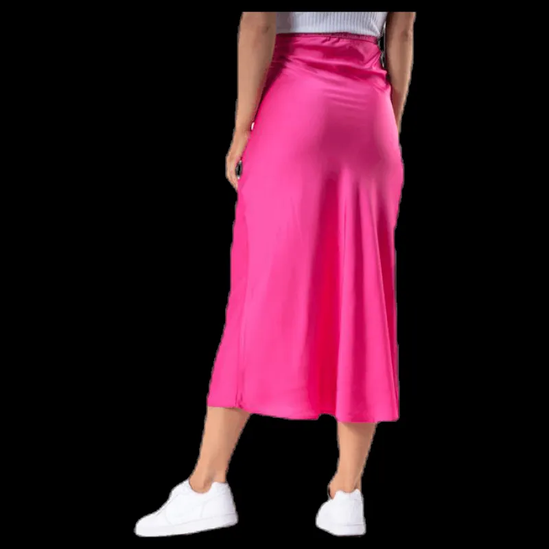Svea Bias Skirt Pink Rosa Outlet