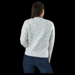 Clearance Pieces Bibi Ls Knit Cardigan White Vit