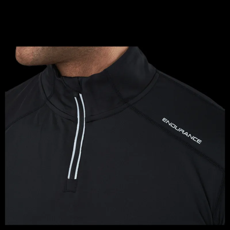 Endurance Biens Midlayer Black Svart Clearance