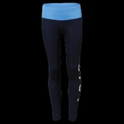 Hot adidas Big Text Tights Youth Blue/Black Blå och Svart